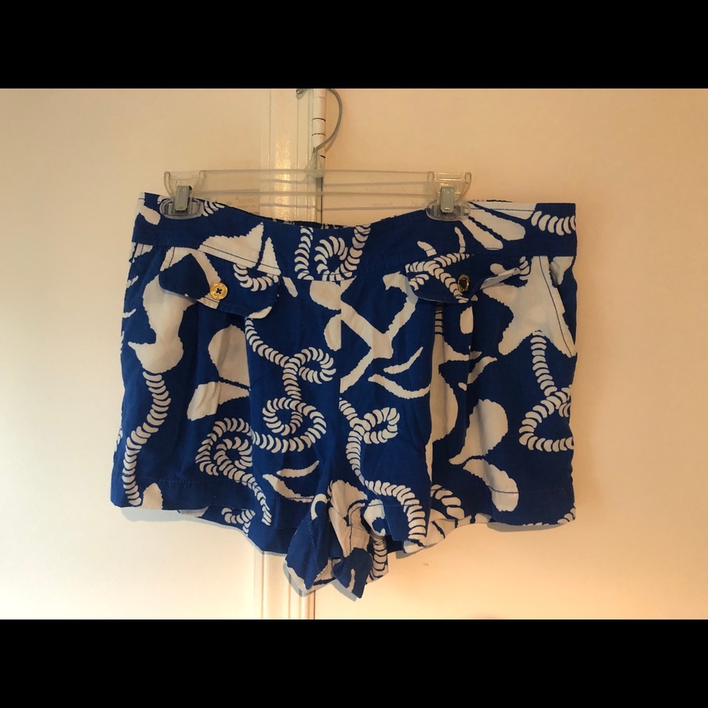 Lilly Pulitzer Cloth Nautical Shorts